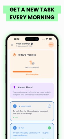Confidence Gym Screenshot 2 of 5