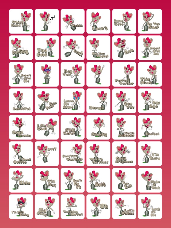 Screenshot #5 pour Ms Moush Mouse Stickers
