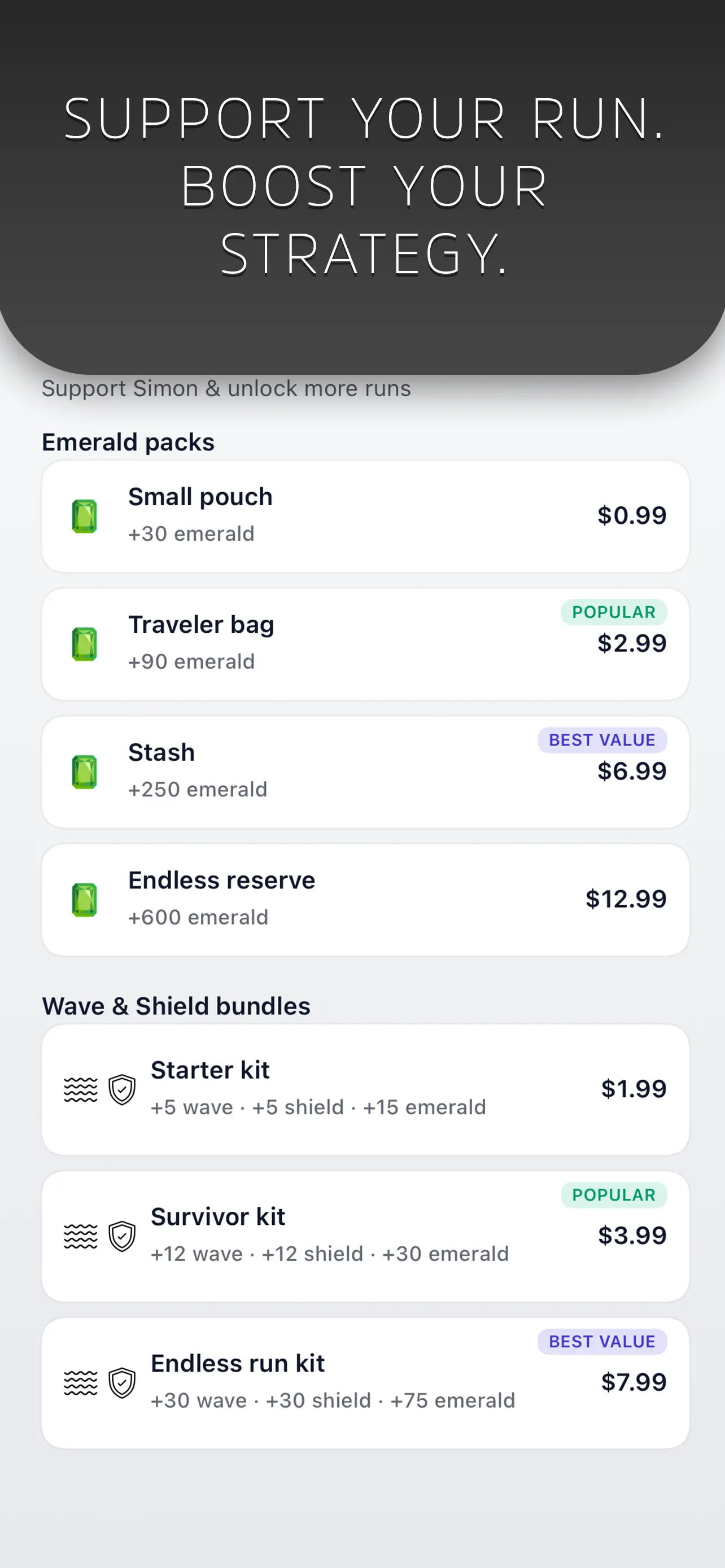 #7. alone. core (iOS) Podle: Izzet Ubeydullah Arpaci