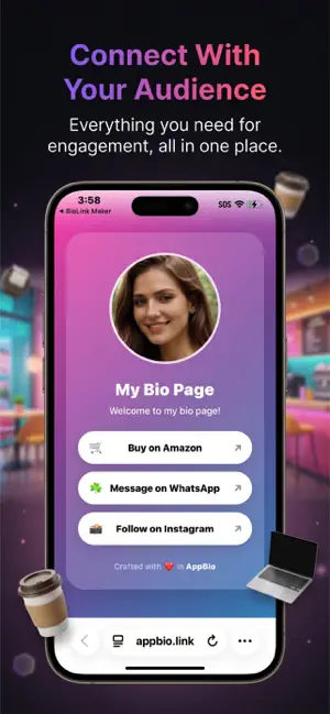 BioLink: Link in Bio Maker screenshot 1