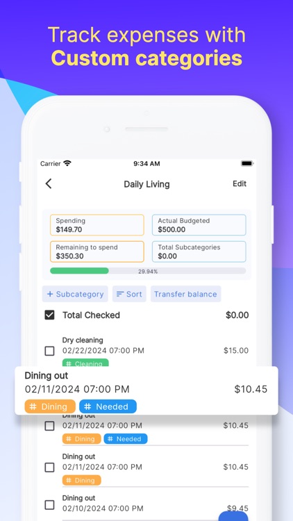 iSaveMoneyGo – Budget Tracker screenshot-3