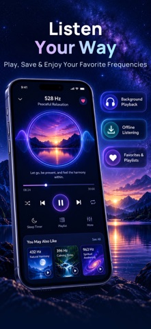 Solfeggio: Healing Frequencies Screenshot 6 of 8