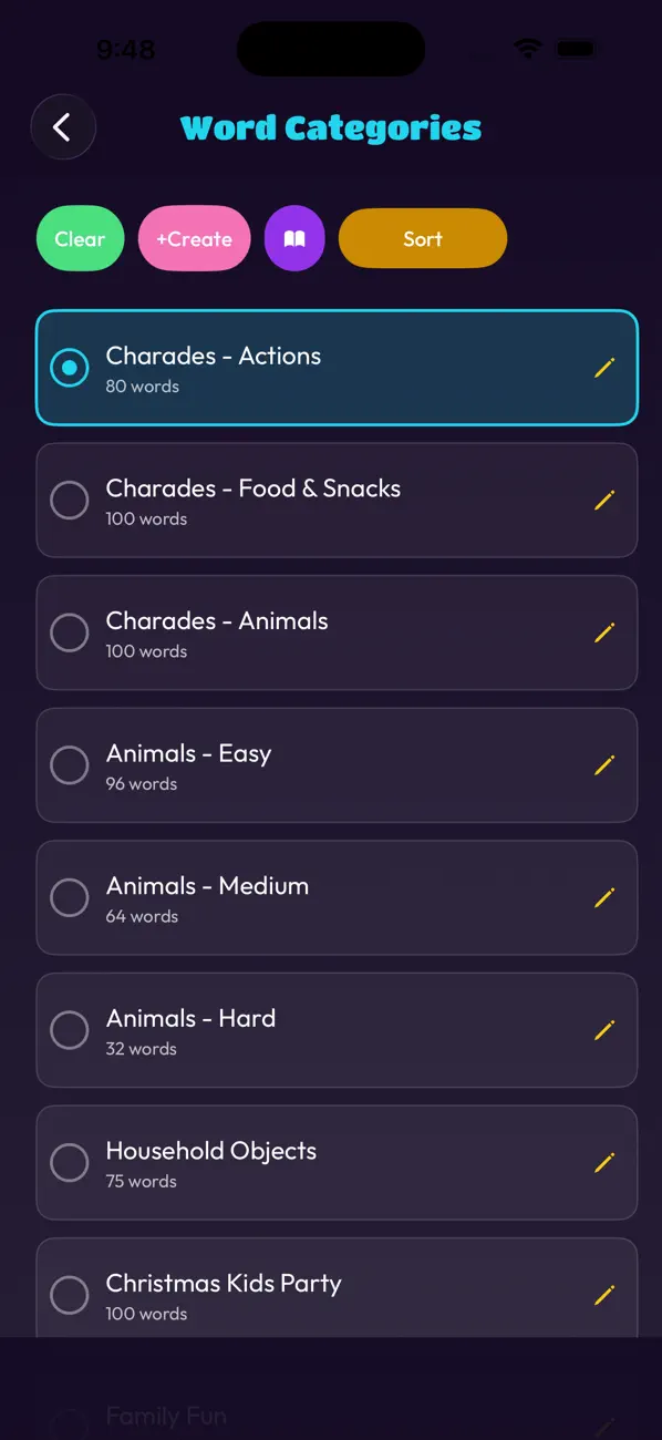 Screenshot #2 pour Family Guess Party Fun Time