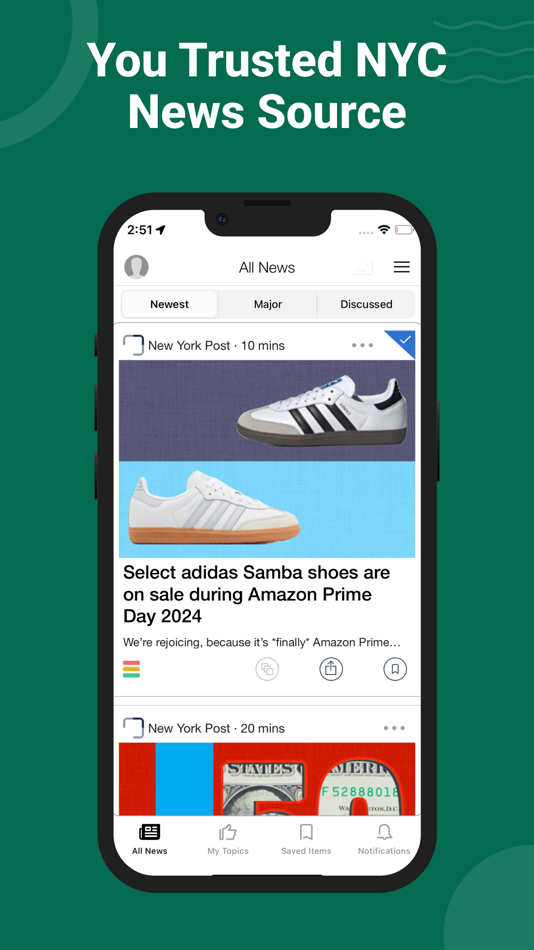 #1. NYC News, Stories & Weather (iOS) 由: Loyal Foundry, Inc.