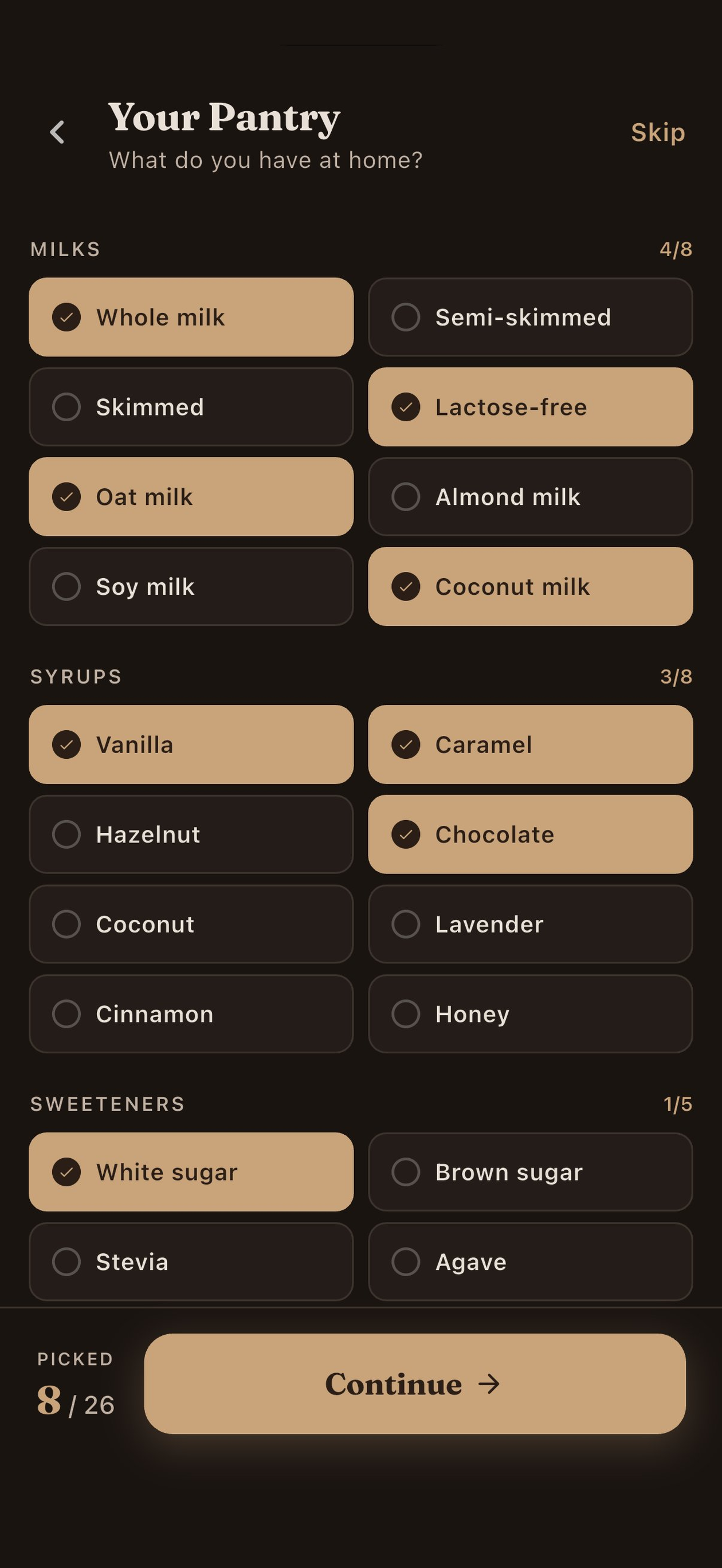 BrewMind - AI Coffee Recipes
