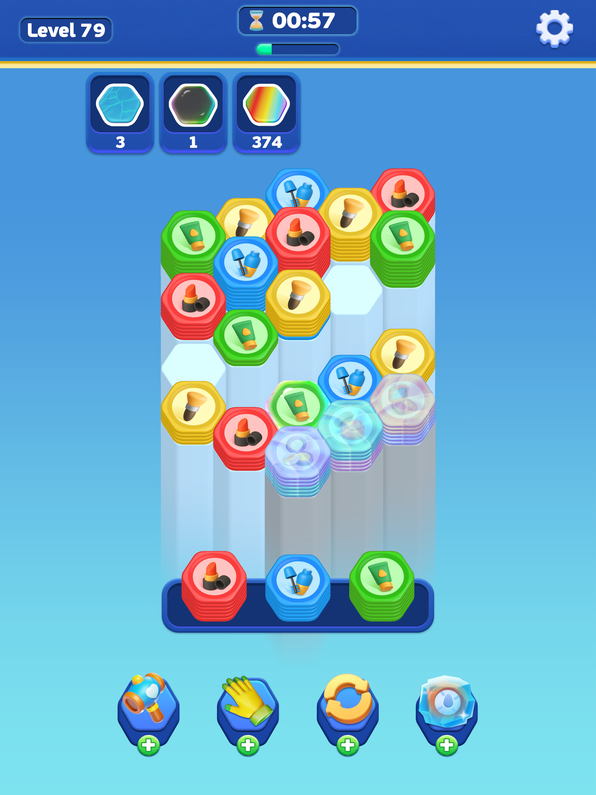 Hexa Fruzzle: Stack Sort screenshot 8