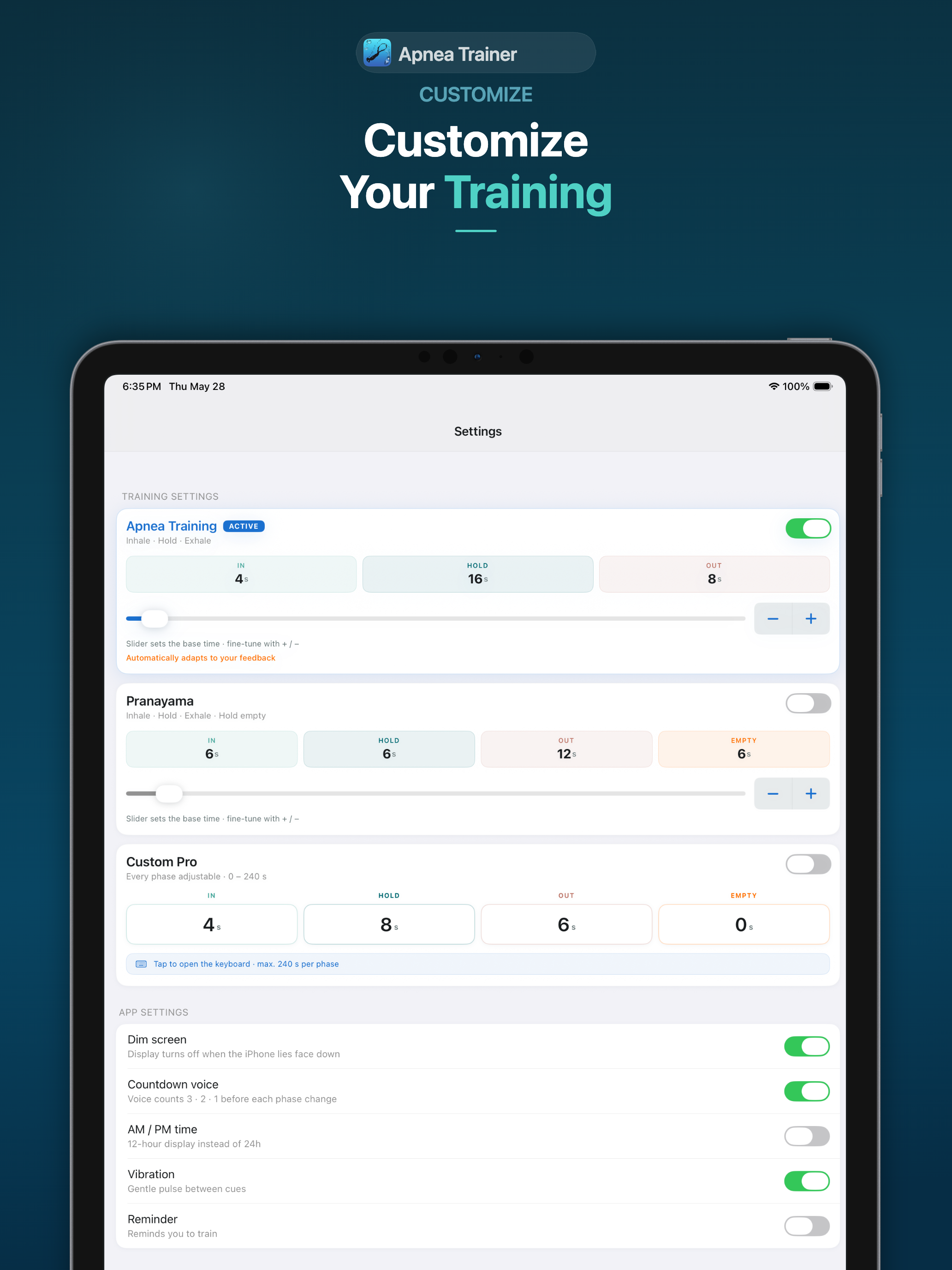 Apnea Trainer