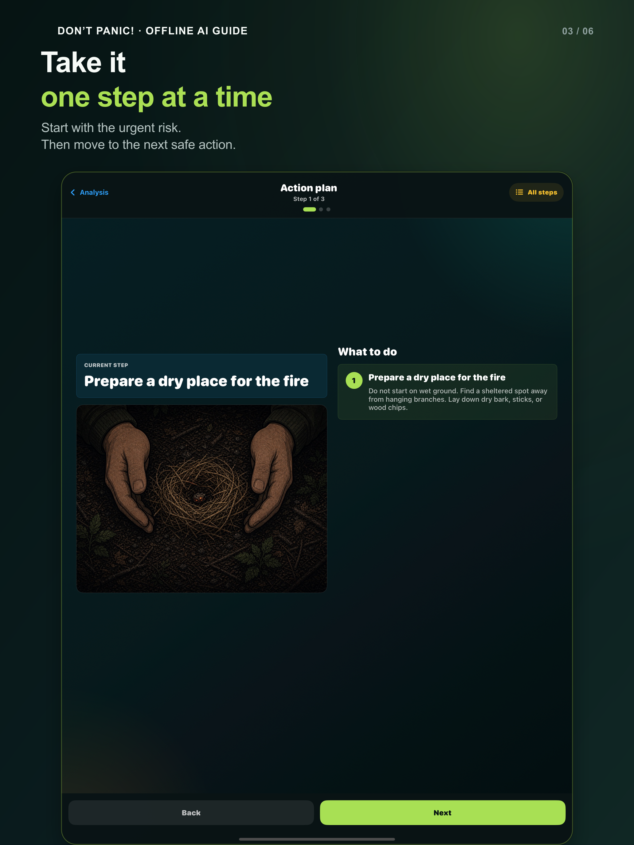 Don’t Panic! Offline AI Guide screenshot 9