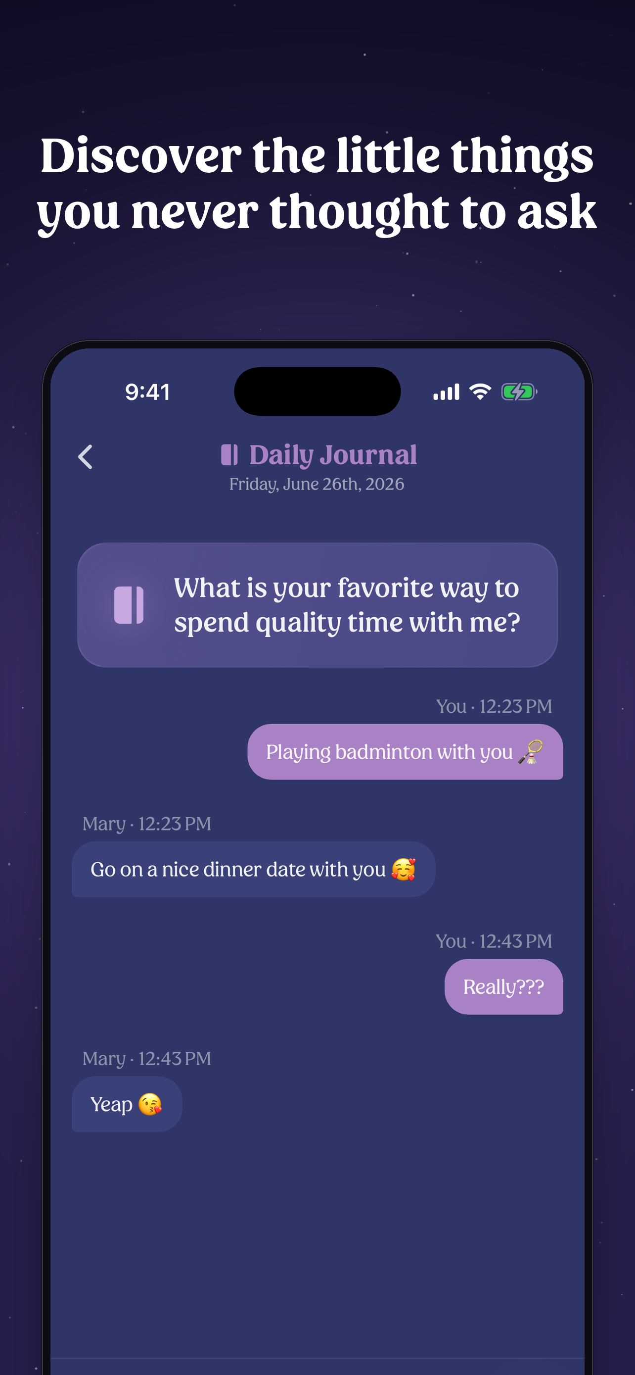 Space for Two: Couples App screenshot 5