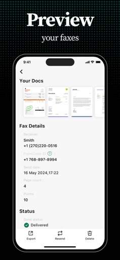 Tiny Fax: Send Fax From iPhone screenshot 8