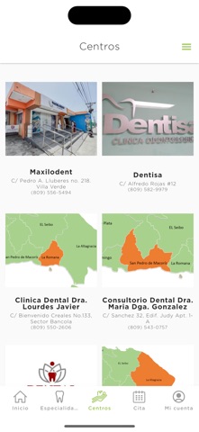 Odontodom APP screenshot