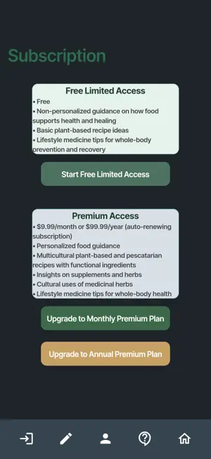 Food RX Assistant screenshot 1