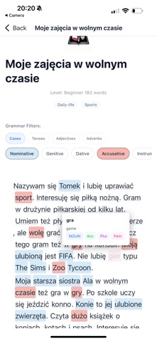 Storylingo - Polish screenshot
