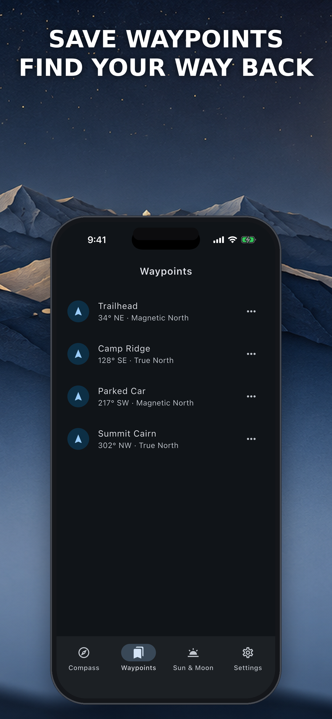 NorthPin True North Compass screenshot 3