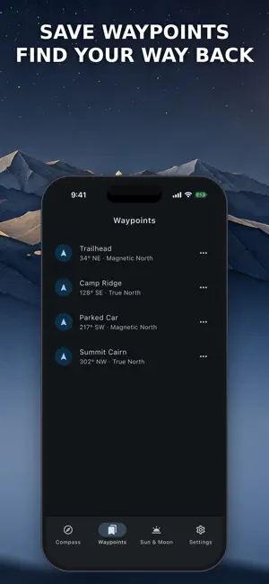 NorthPin True North Compass screenshot 3