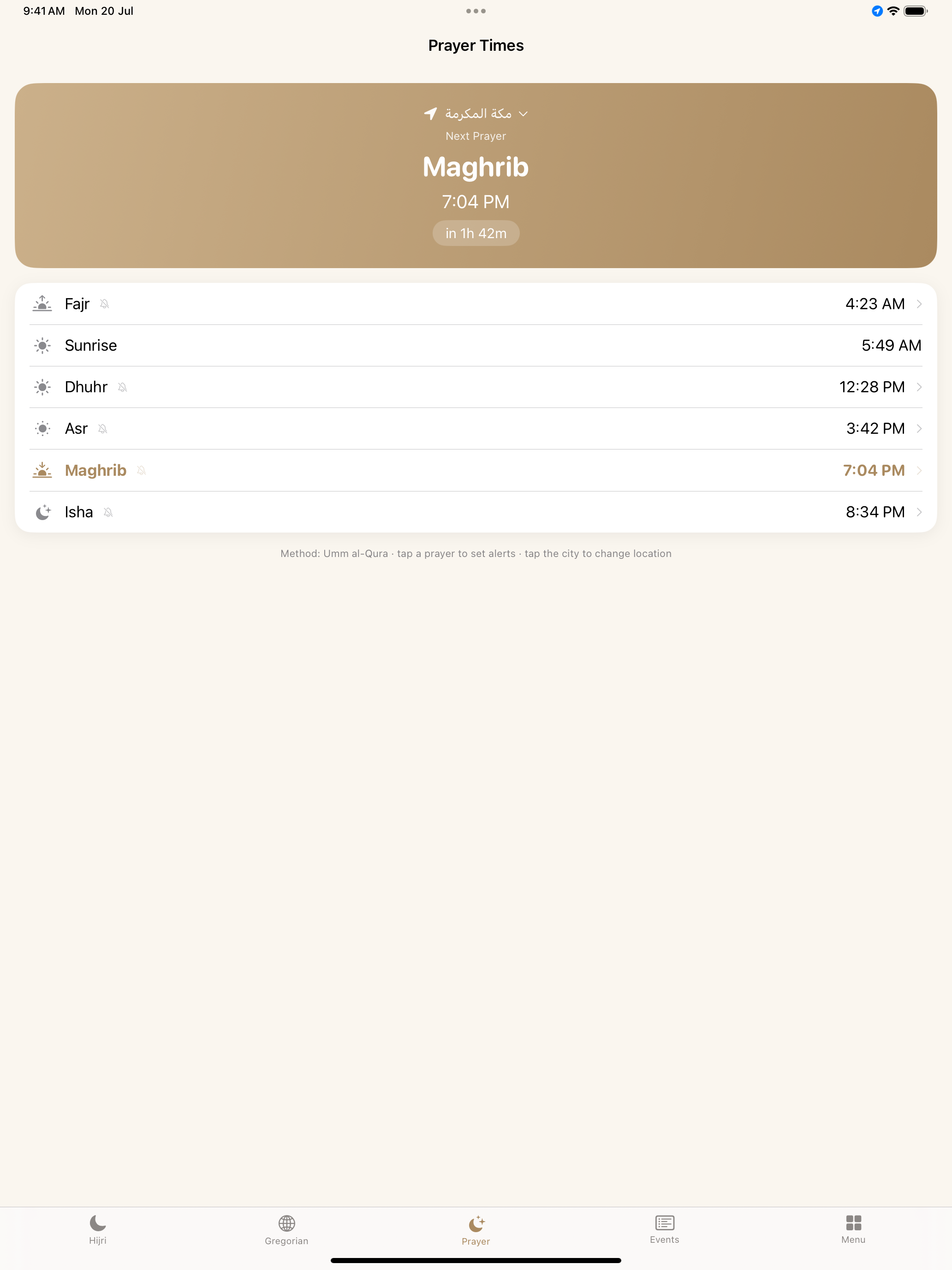 Yawmak — Hijri Calendar screenshot 9
