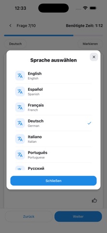 Germany Einbürgerungstest 2026 iPhone screenshot