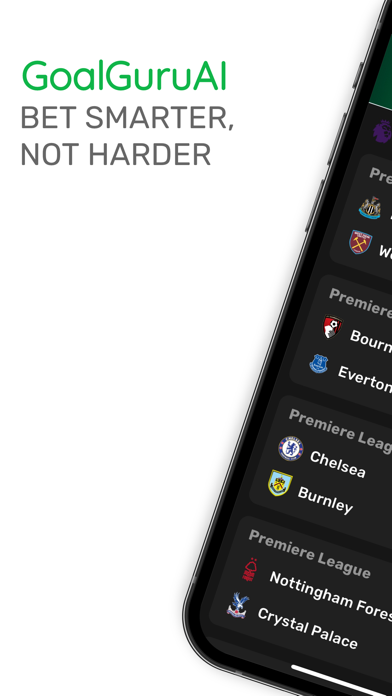 GoalGuruAI - Bet Predictions! Screenshot