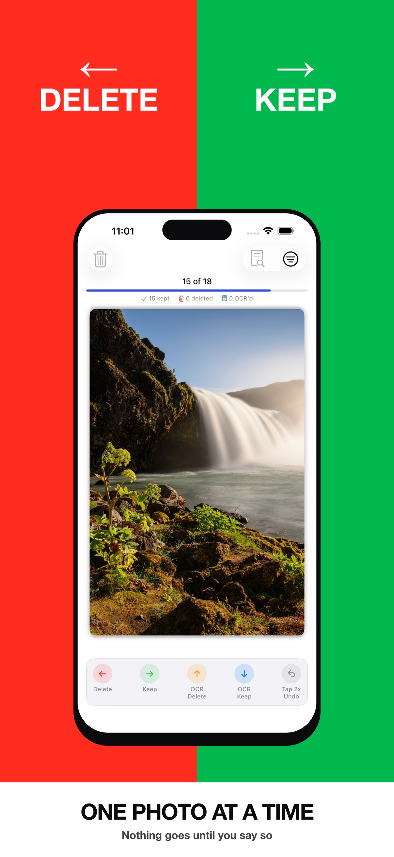 Screenshot 4 of PixScan – Swipe to Sort Photos