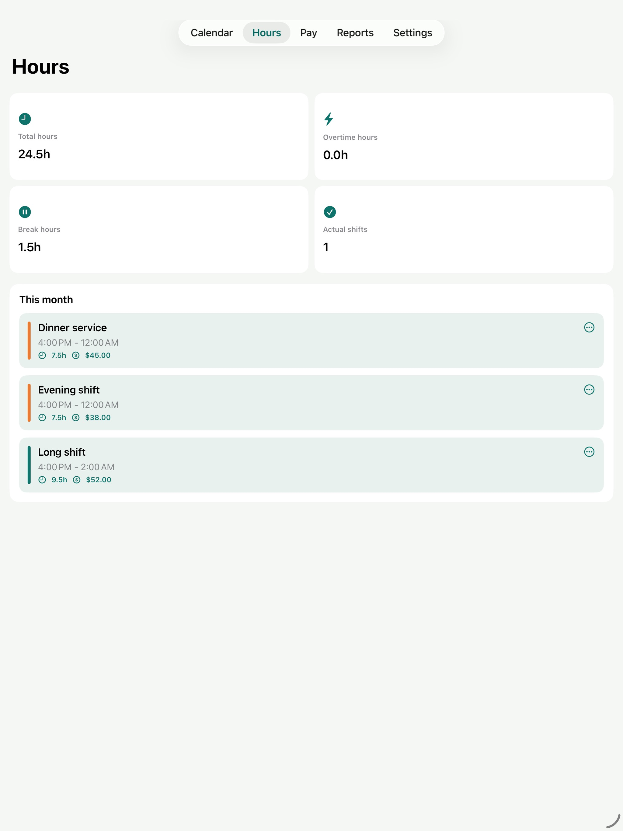 Shift Calendar PayCue screenshot 10