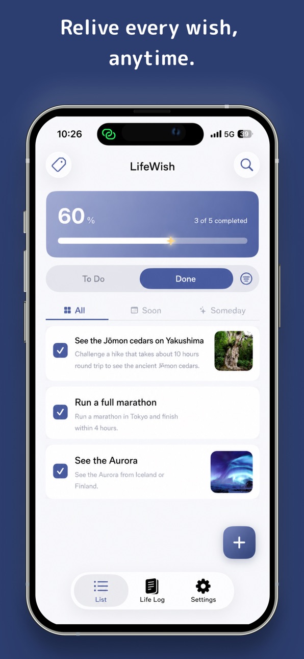 iPhone screenshot
