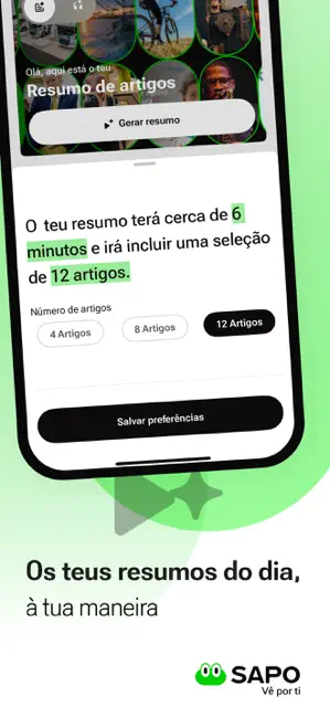 SAPO iPhone screenshot 4