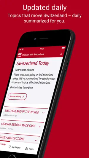 SWIplus from Swissinfo screenshot 2