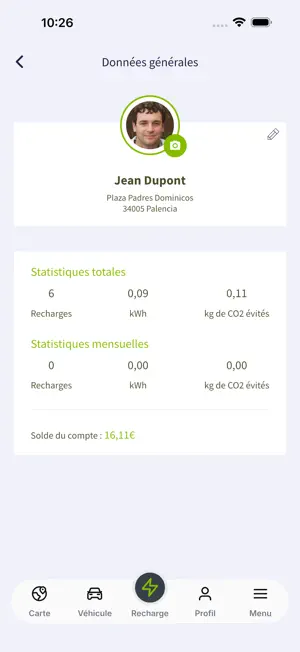 E-charge50 réseau de recharge screenshot 3