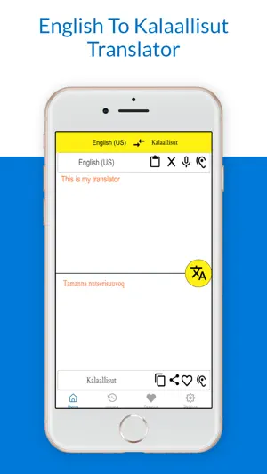 English Kalaallisut Translator screenshot 2