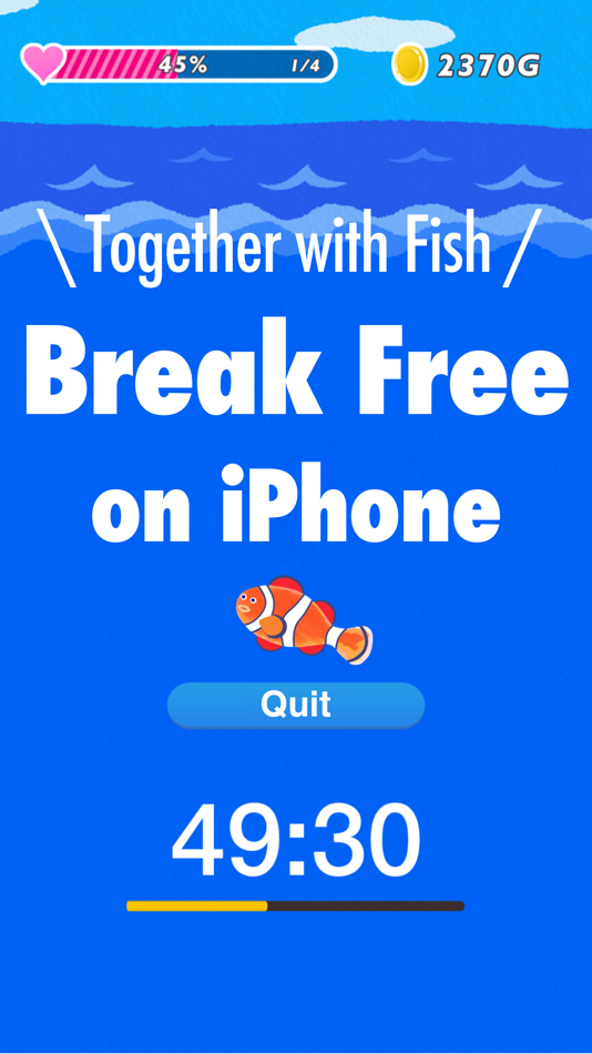 #1. Drop Socials, Grow Fish｜Focus (iOS) Ved: Takeshi Segawa