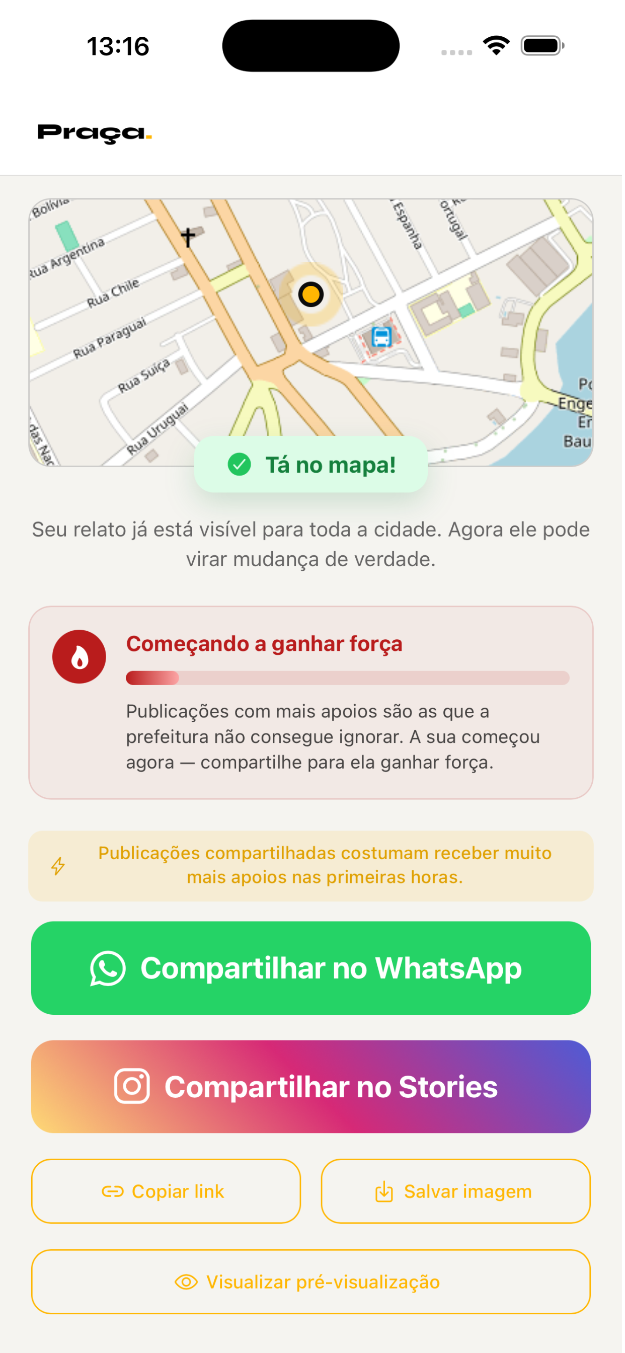 Praça App screenshot 5