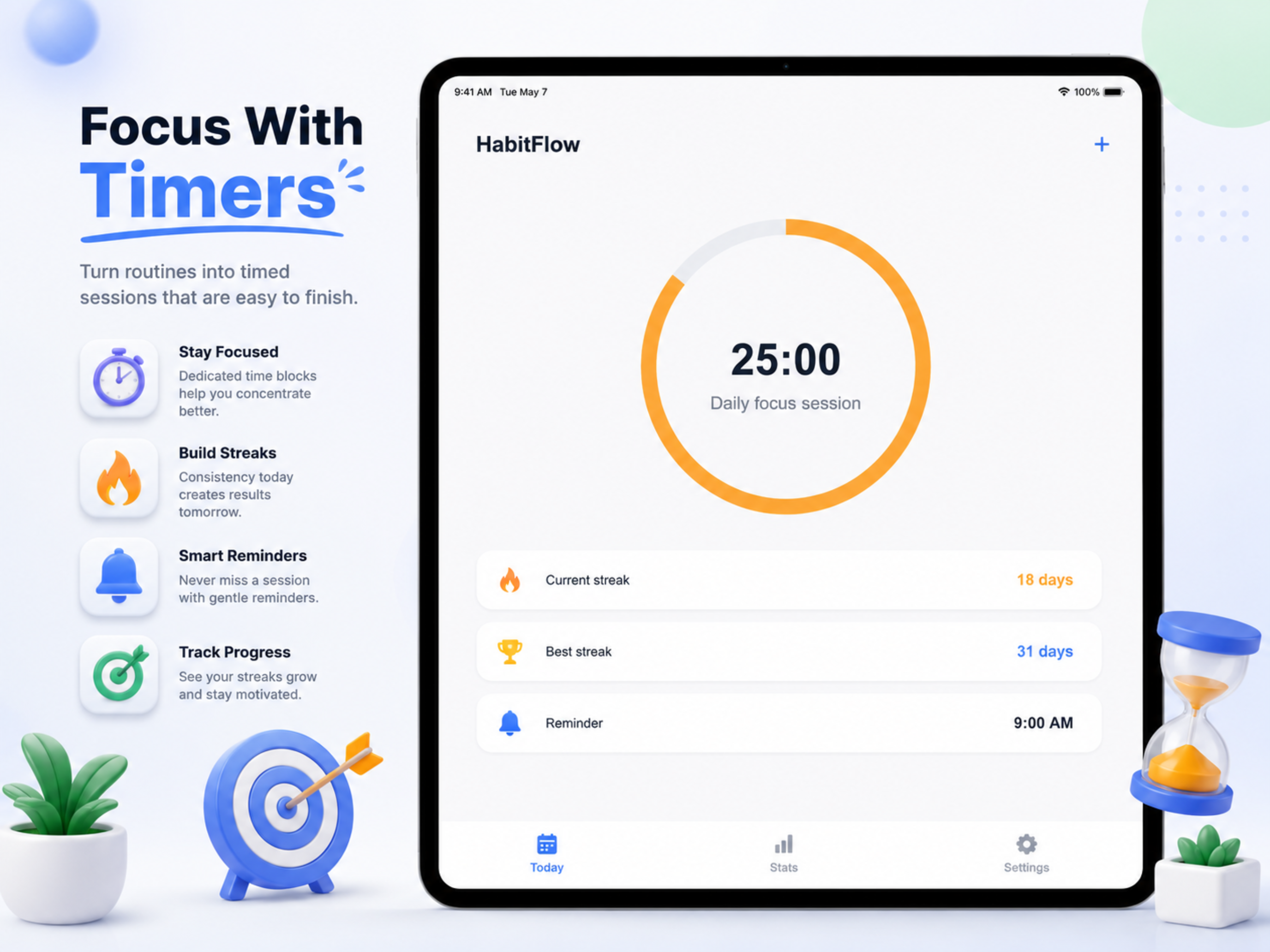 Daily Habits & Goal Tracker