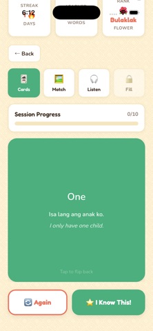 Usap: Learn Tagalog with Lola Screenshot 4 of 5