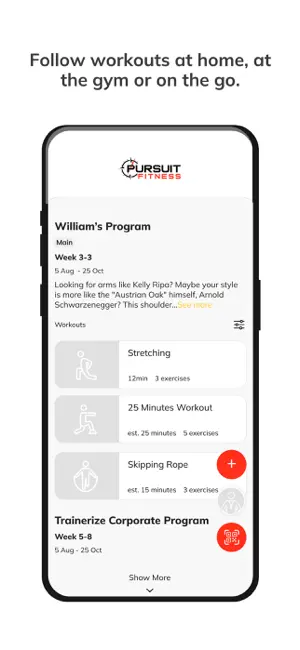 Pursuit Fitness WA screenshot 3