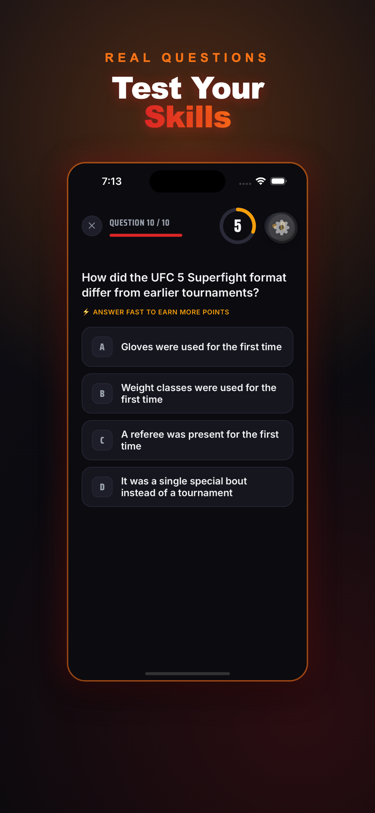 MMA Quiz - Fighter Trivia screenshot 3