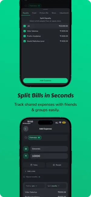 Split Sense - Split Expenses screenshot 2