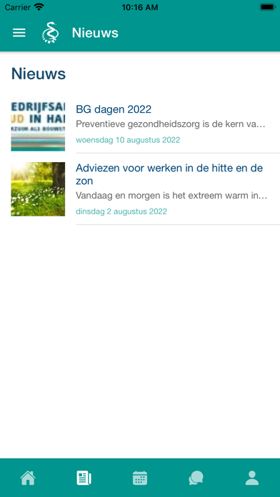 MijnNVAB Screenshot