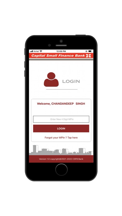 Screenshot #1 pour Capital Bank Mobile Connect