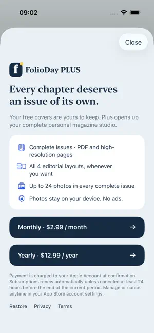 FolioDay: Photo Magazine screenshot 1