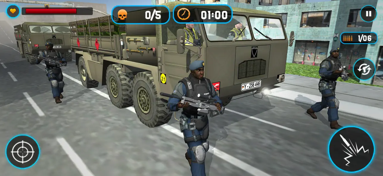 Screenshot #1 pour Guerrier des tireurs d'élite
