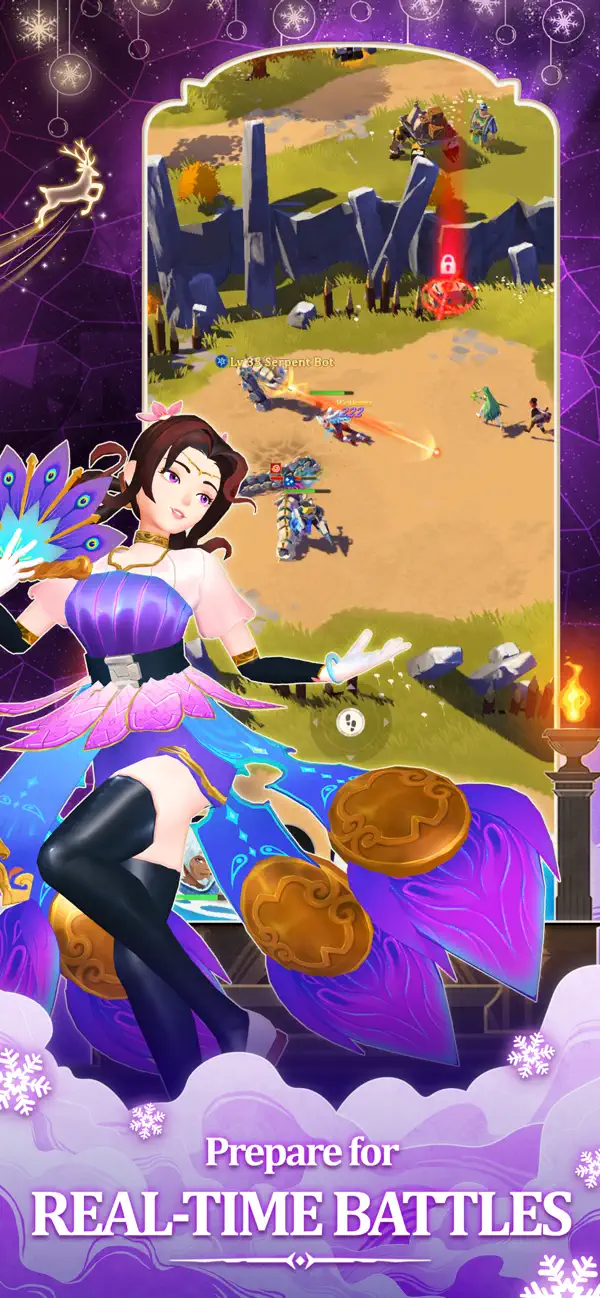 Elysia: The Astral Fall iOS Mod IPA screenshot 2 - iOS game interface