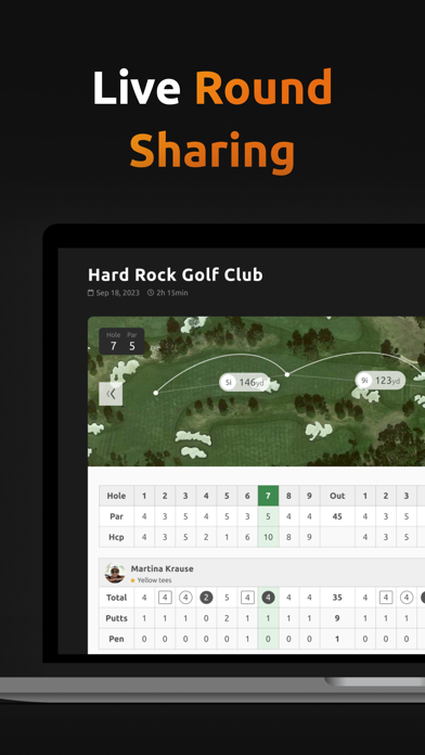 15th Club Golf GPS Rangefinder Screenshot