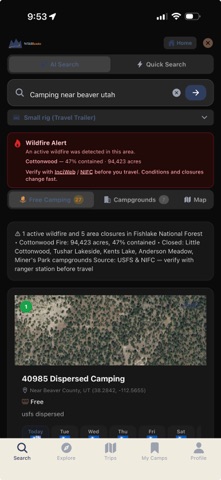 WildRoute AI Screenshot 4 of 8
