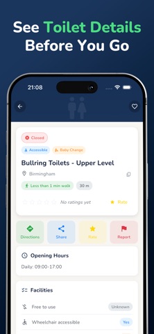 Where To Wee: Toilet Finder screenshot