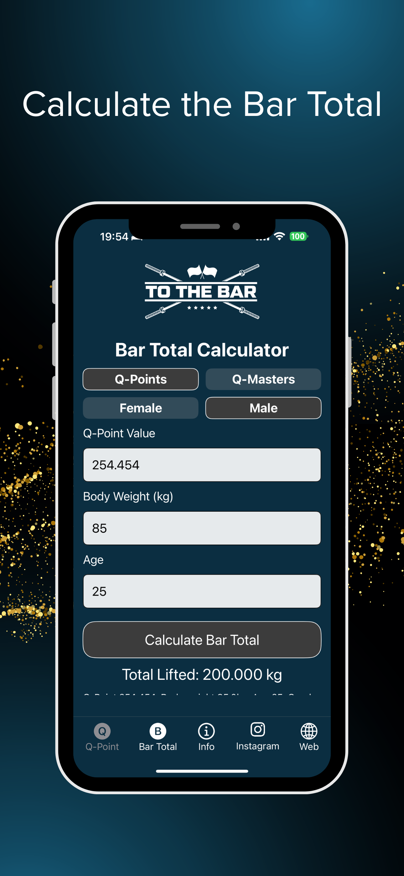 Q-Points Calculator screenshot 3