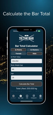 Q-Points Calculator screenshot