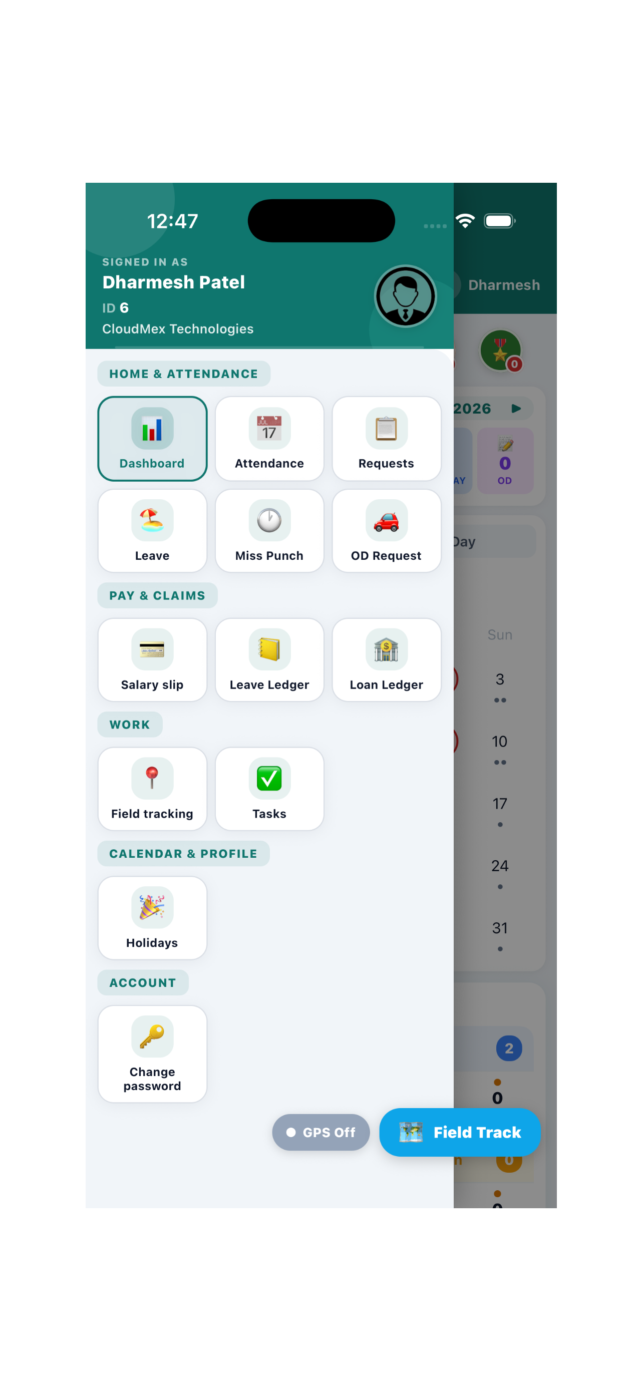 HRMex ESS screenshot 8