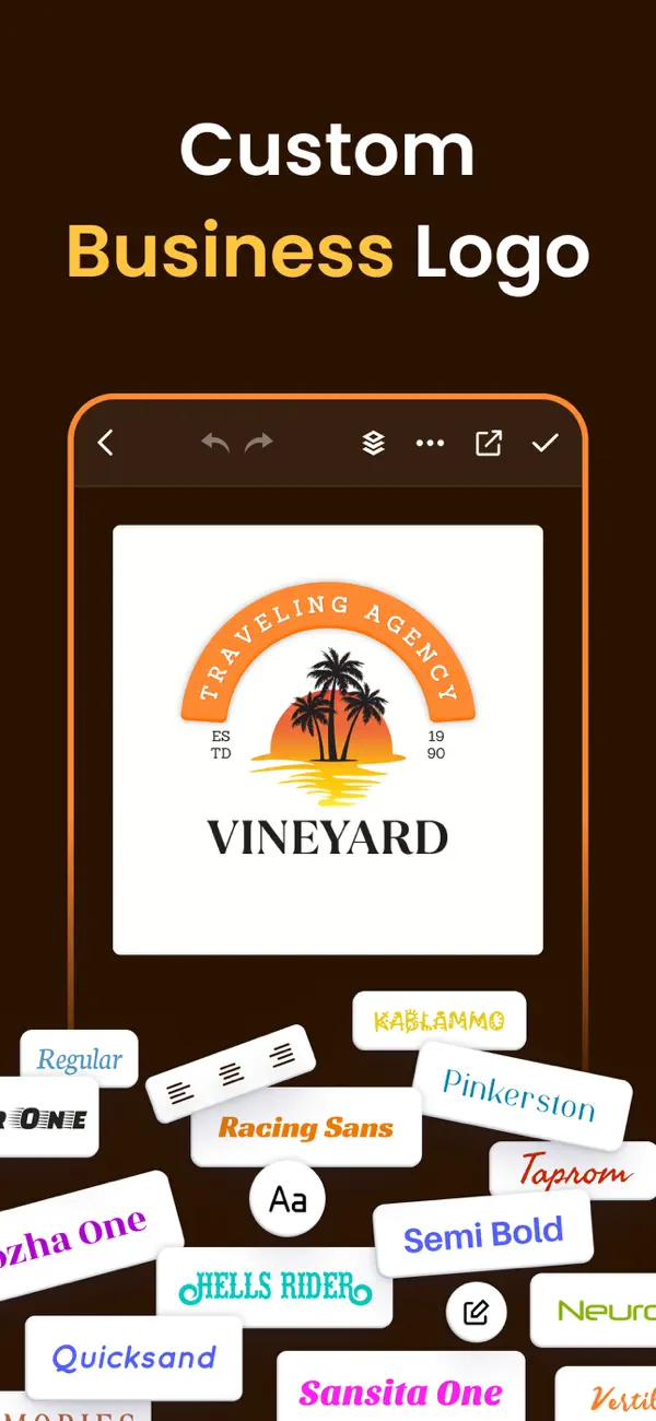Screenshot #3 pour Logo Maker : Brand Maker