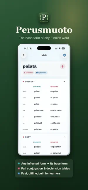 Perusmuoto screenshot 3