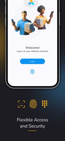 Address Archive: Secure Vault iPhone screenshot